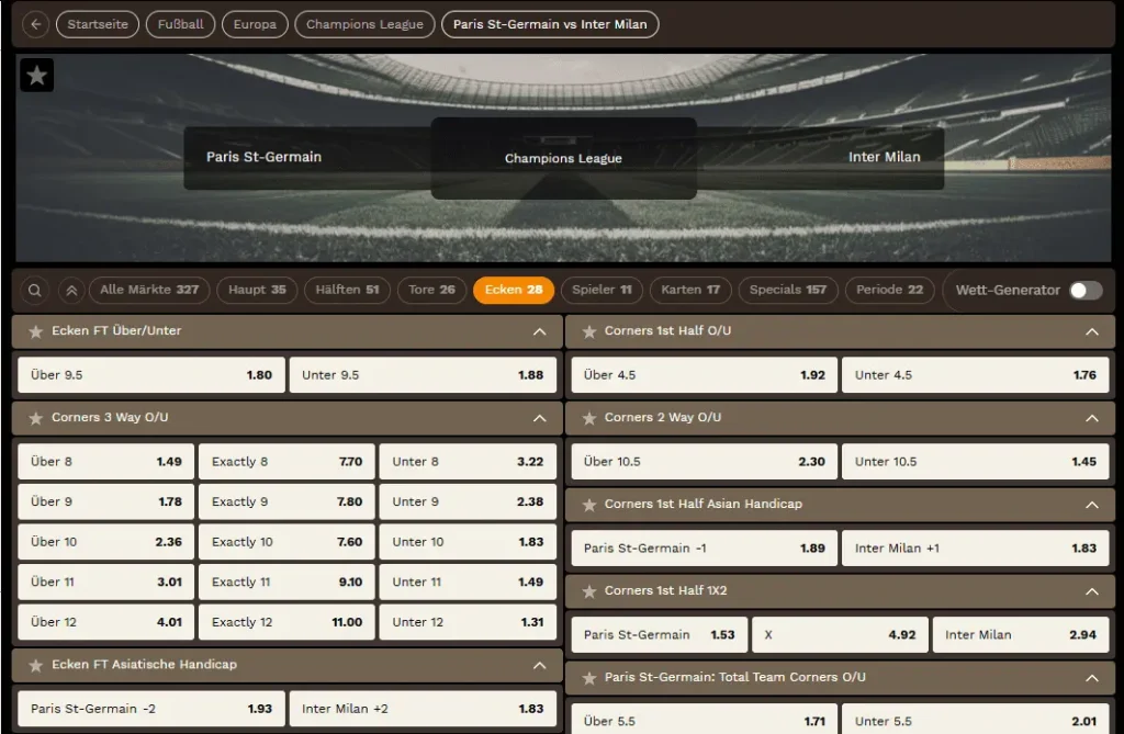 FatPirate Eckenwetten Screenshot