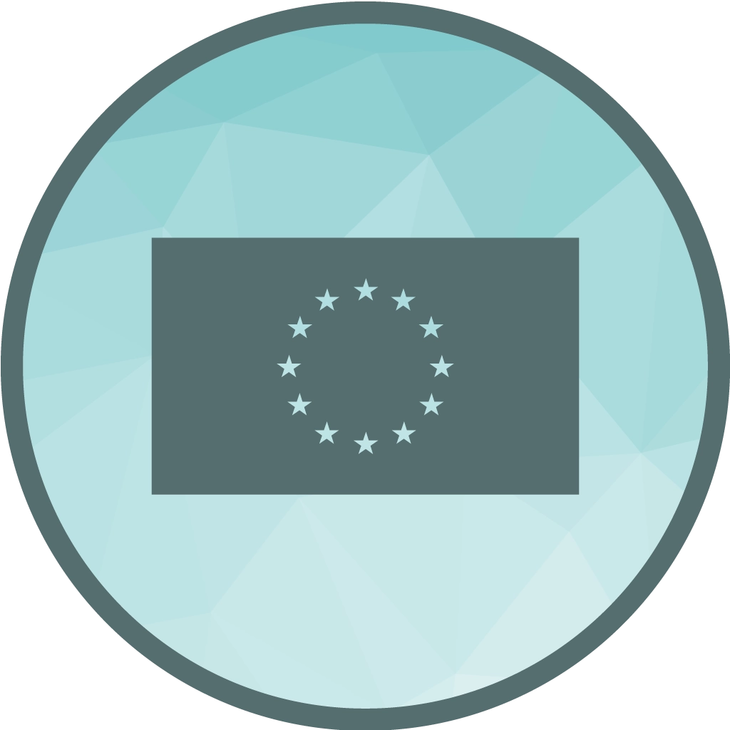 Die Flagge der Europäischen Union