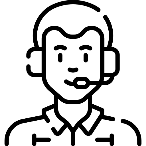 Icon eines Supportmitarbeiters
