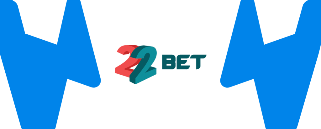 Breites Logo des Wettanbieters 22Bet