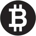 Icon eines Bitcoins mit dem "B" Logo darauf