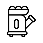 Icon einer Tennisballmaschine