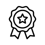 Abzeichen mit Stern