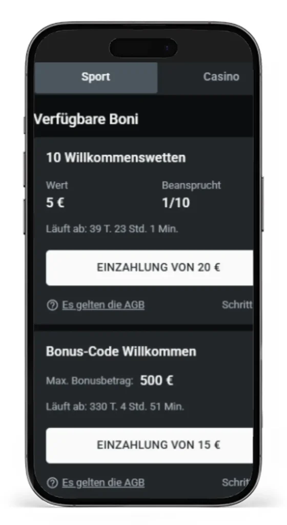 Wetten ohne deutsche Lizenz mit Willkommensbonus von Leonbet