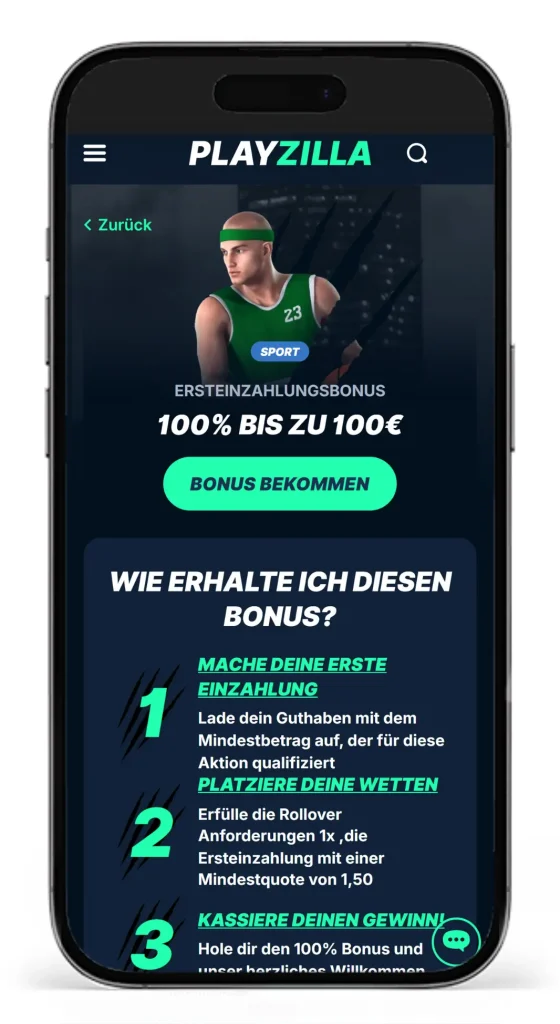 Mit Ersteinzahlungsbonus wetten ohne deutsche Lizenz bei PlayZilla