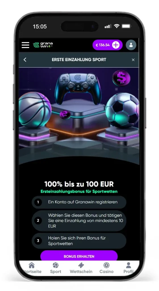Bonus bei GranaWin