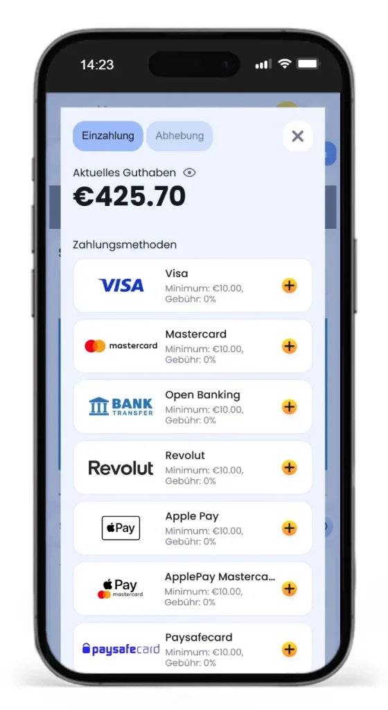Einblick in das Zahlungsportfolio vom Sportwetten Anbieter CasinoLab