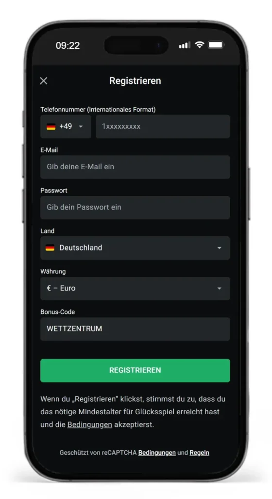 Bonus-Code fuer 24h Rennen Wetten von Leonbet