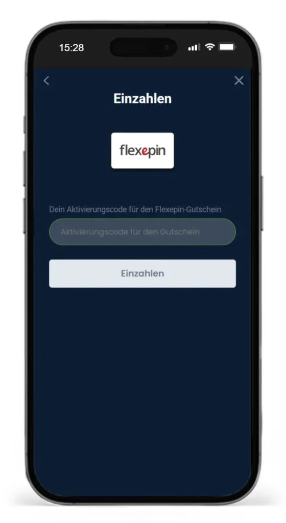 Einzahlung bei 20Bet via Flexepin