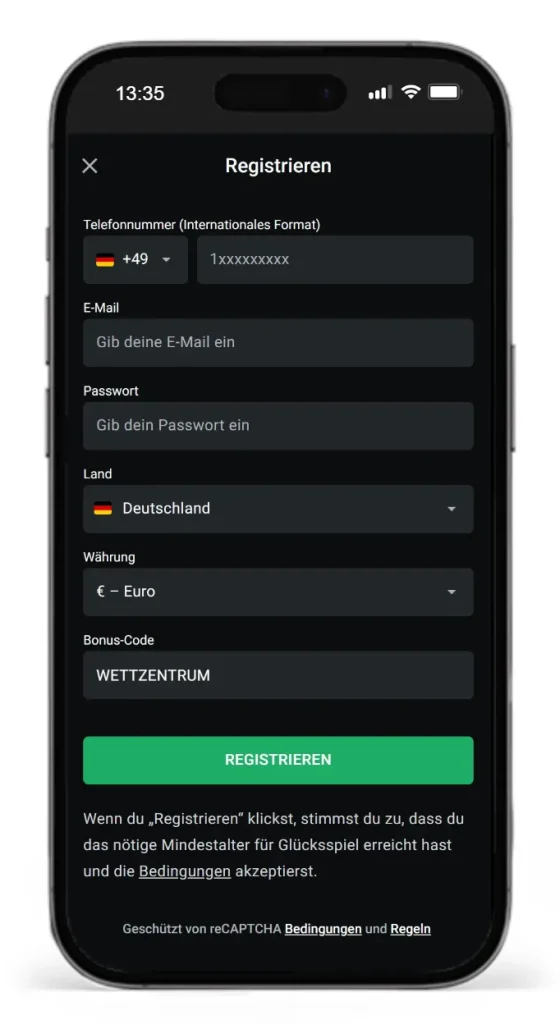 Bonus Code für Sportwetten bei Leonbet