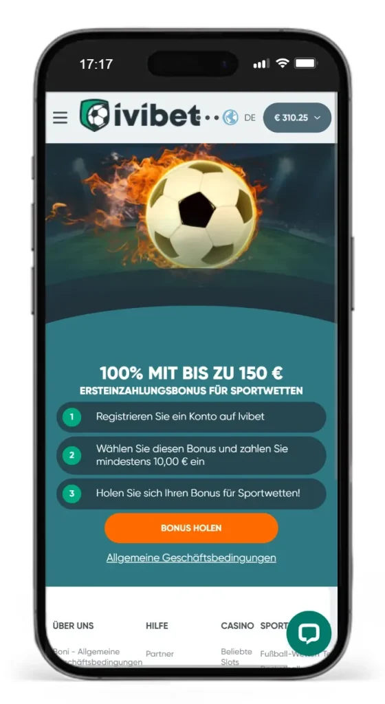 Willkommensbonus vom Wettanbieter ohne Steuer Ivibet