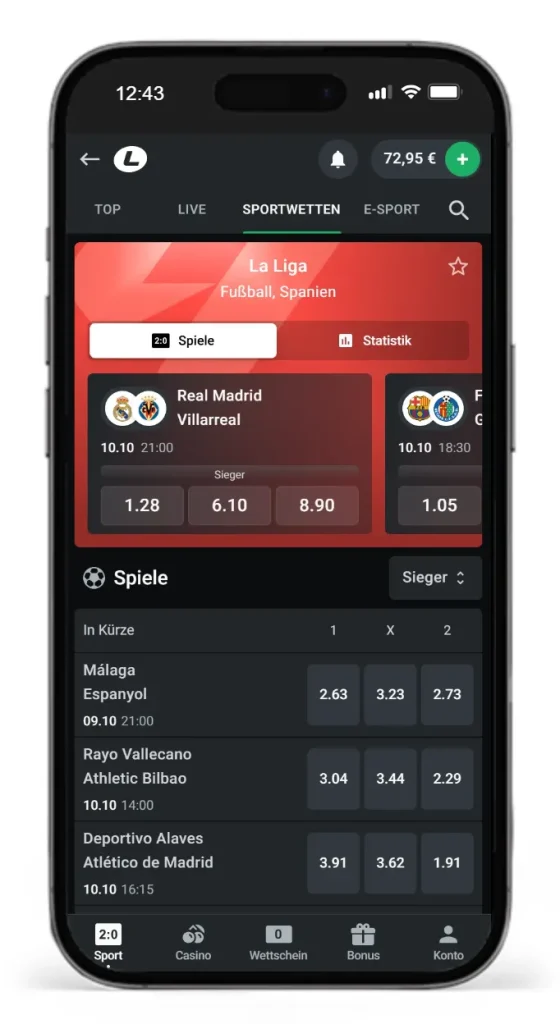 Testsieger fuer La Liga Wetten 2026/2027 Leonbet